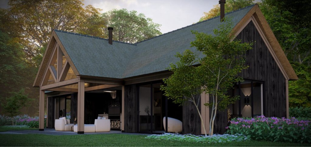 Tuinkamer haard schuifdeuren Buitenpracht