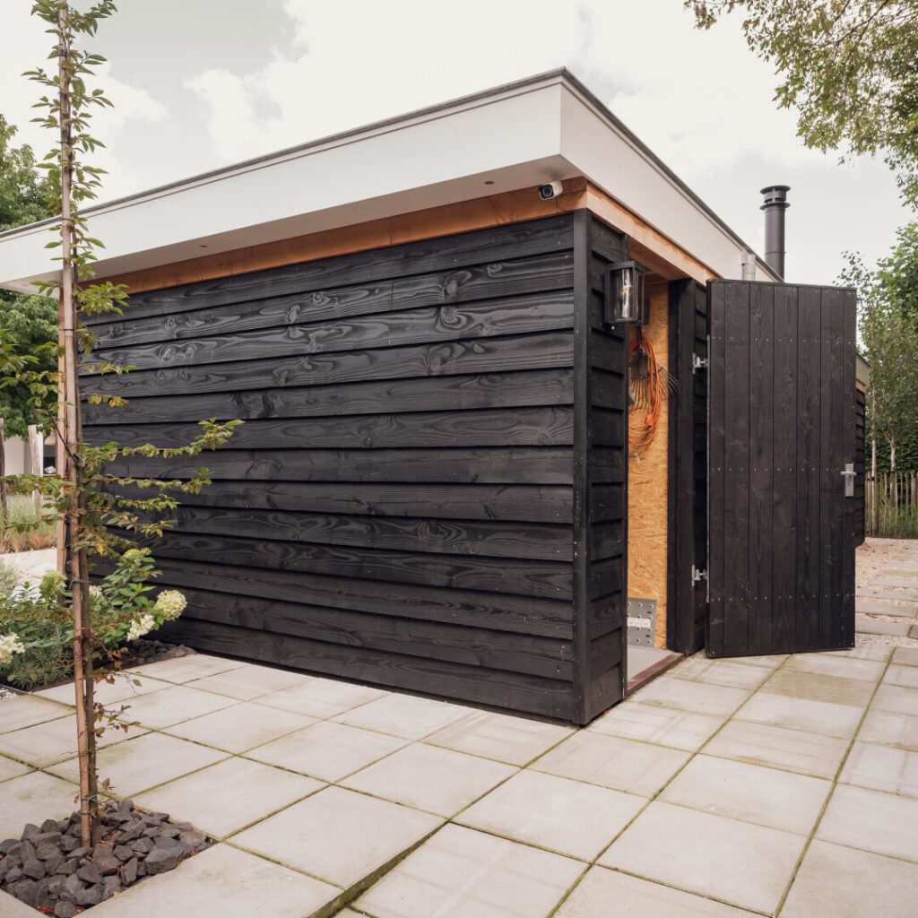 Tuinhuis met schuurtje