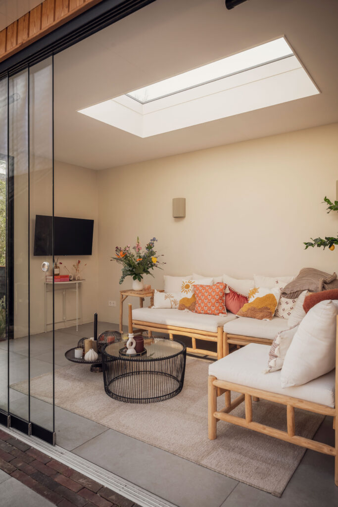 Buitenpracht tuinkamer schuifwanden