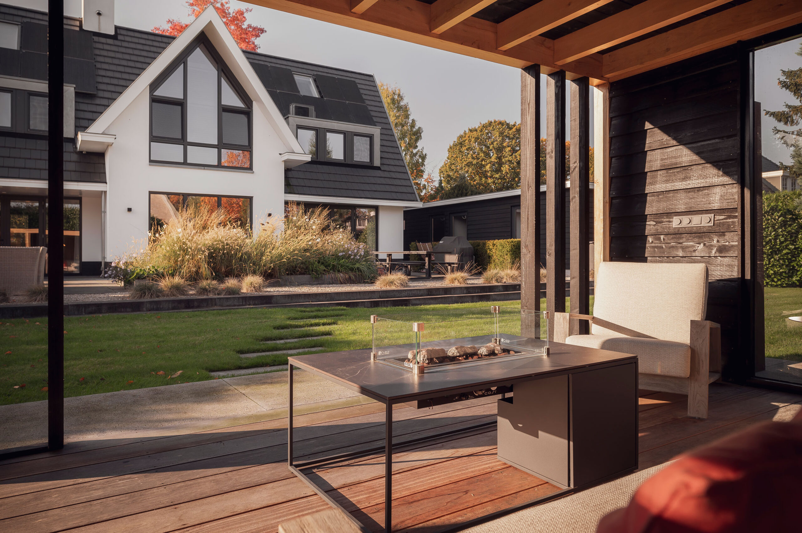 Overkapping buitenleven uitzicht buitenpracht