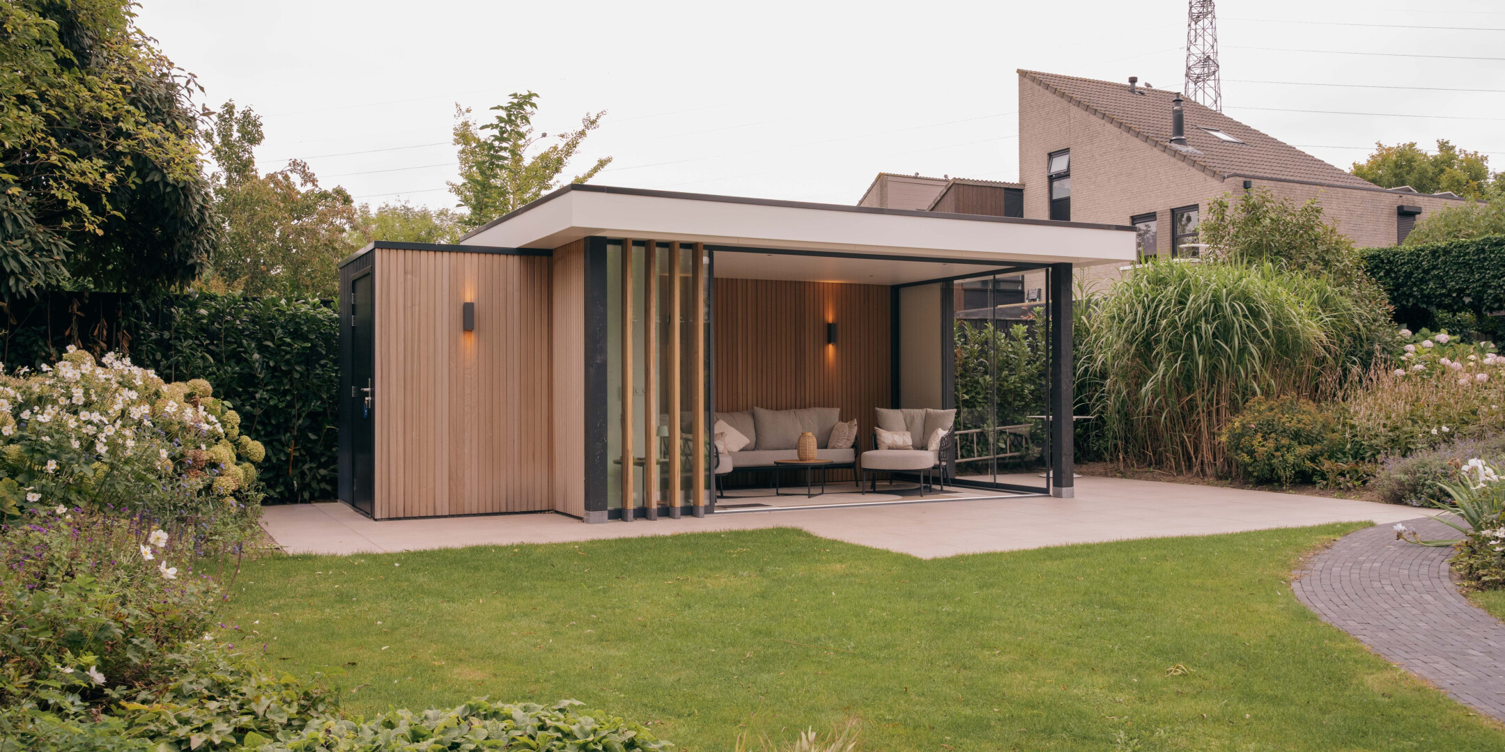 Tuinhuis met berging