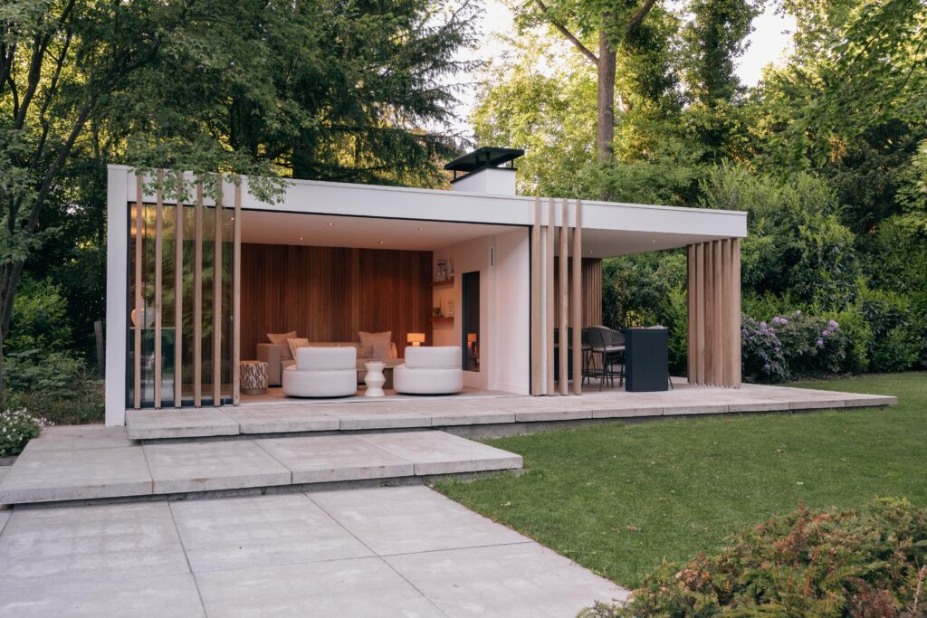 Moderne tuinkamer in Nijmegen
