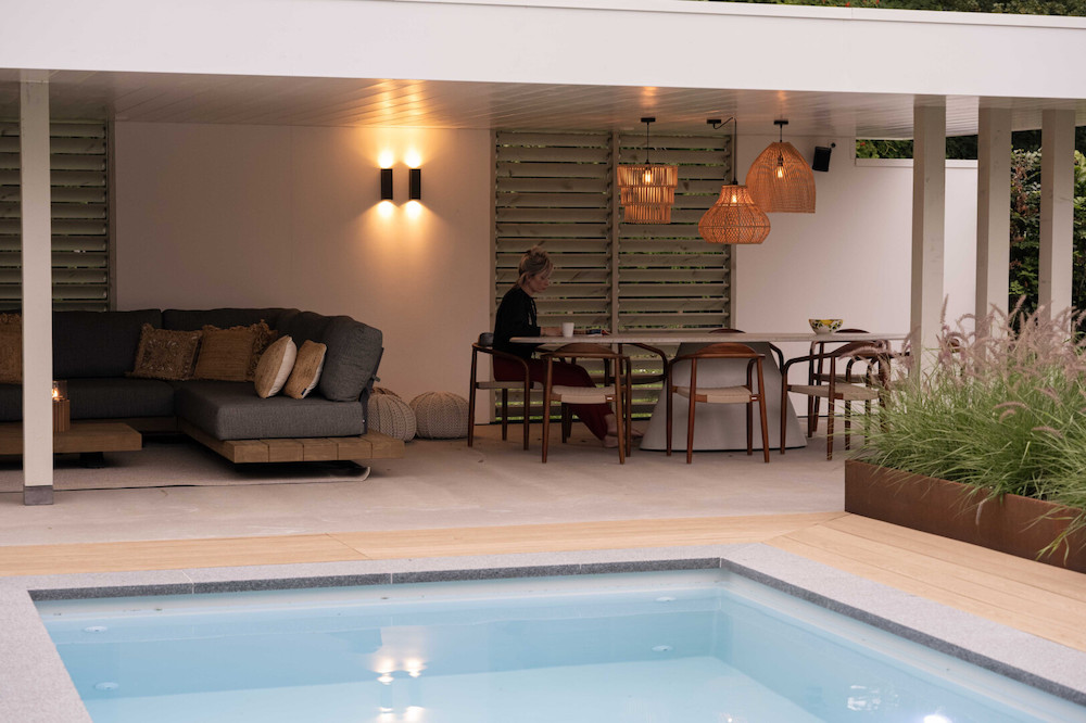 Luxe tuinkamer aan huis