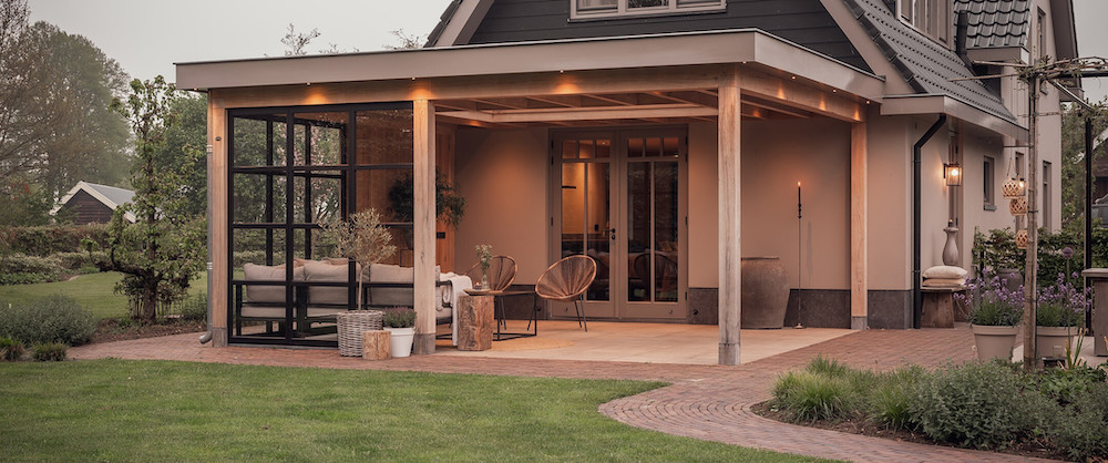 Overkapping aan huis