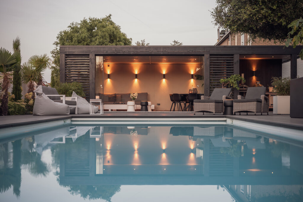 Sfeervol poolhouse in Reeuwijk