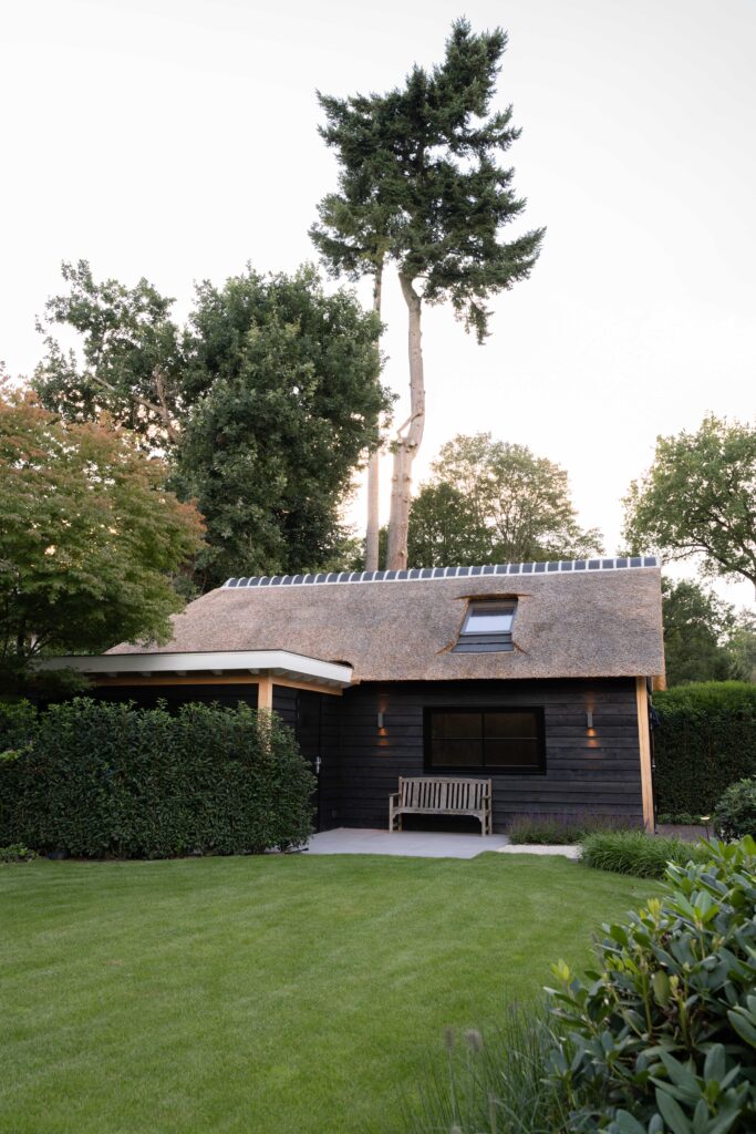 Rietgedekte schuur Blaricum