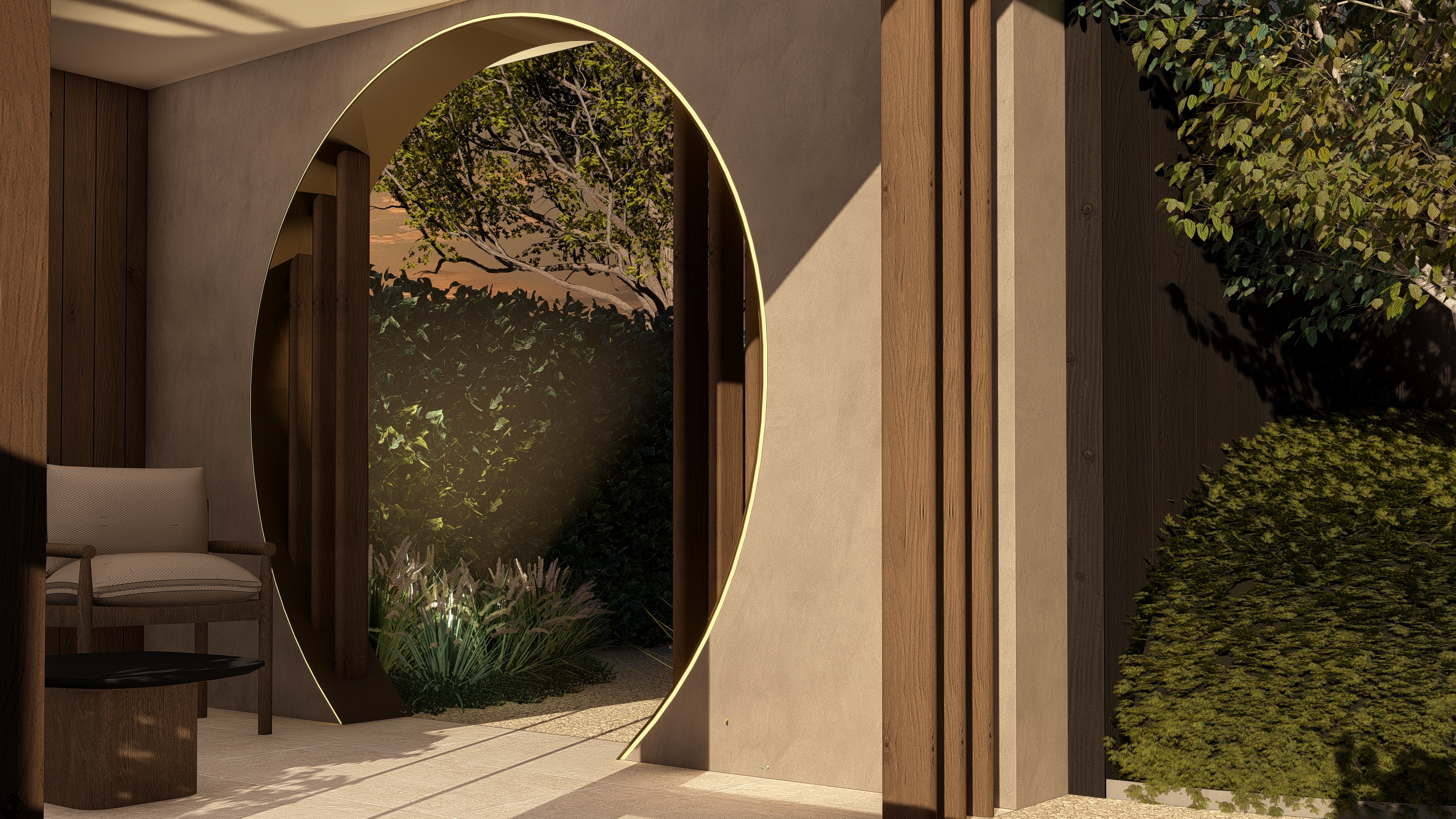 Strak lijnenspel met een zachte, hotelluxe uitstraling