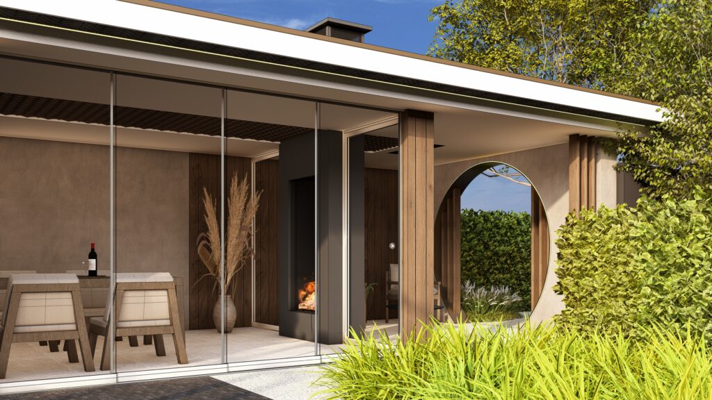 Strak lijnenspel met een zachte, hotelluxe uitstraling