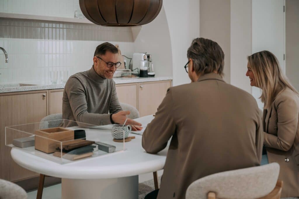Buitenpracht studio klantgesprek