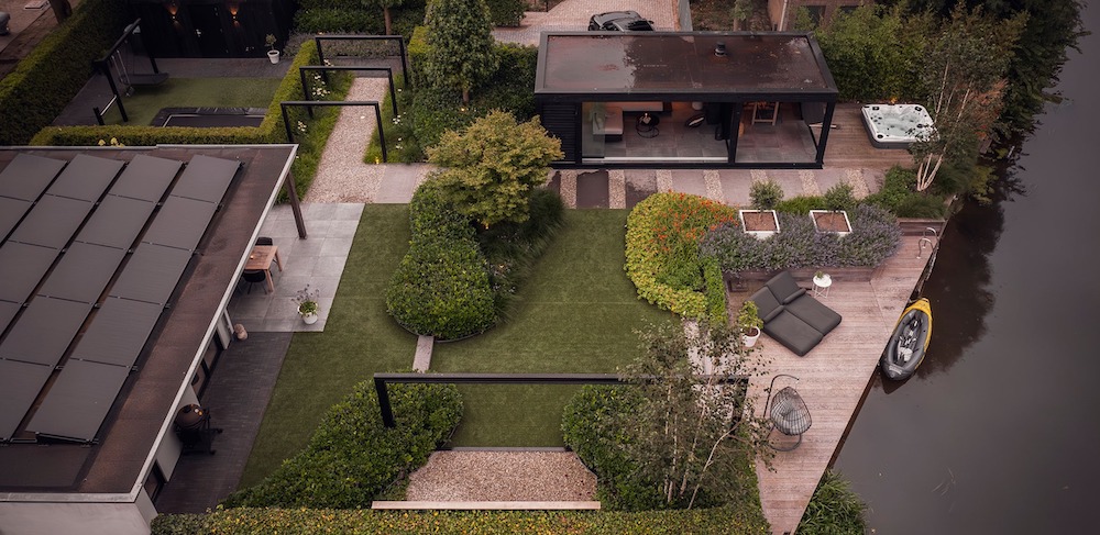 Uniek tuinontwerp in Veenendaal