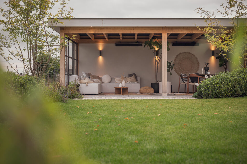 Veranda vooraanzicht buitenpracht