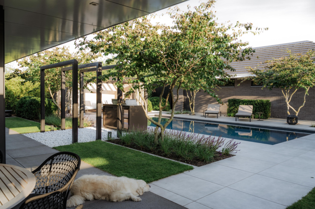 Poolhouse, tuinontwerp, tuinaanleg | Buitenpracht